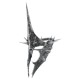 THE HELM OF WITCH-KING OF ANGMAR, THE LEADER OF NAZGUL, A dark legend reborn for display